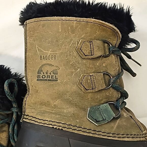 Youth Sorel badger boots for women sz 4 - Picture 3 of 8